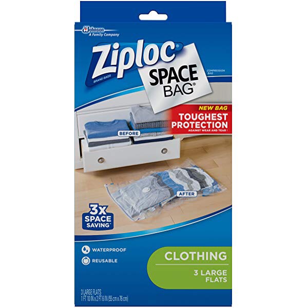 Amazon.com: Ziploc Space Bag真空袋xl号两个