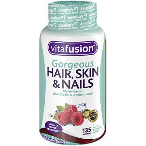 Vitafusion 综维软糖100粒装 滋养皮肤、指甲、头发