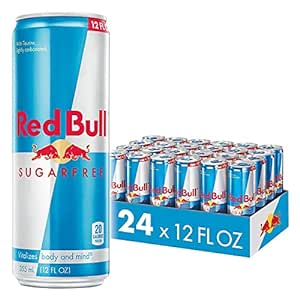 Amazon.com : Red Bull Energy Drink, Sugar Free, 12 Fl Oz, 24 Cans : Energy Drinks : Everything Else