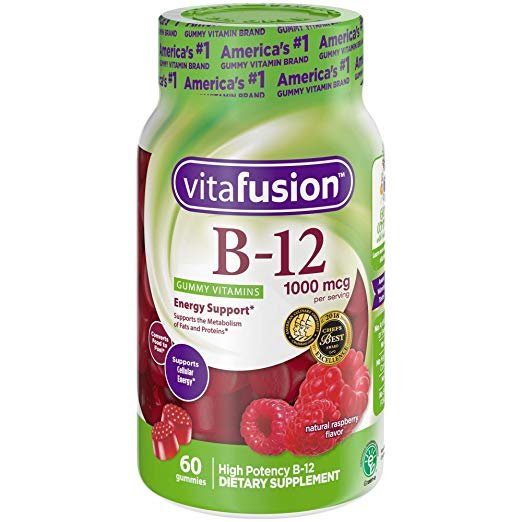 Vitamin B12 1000 mcg Gummy Vitamins, 60ct