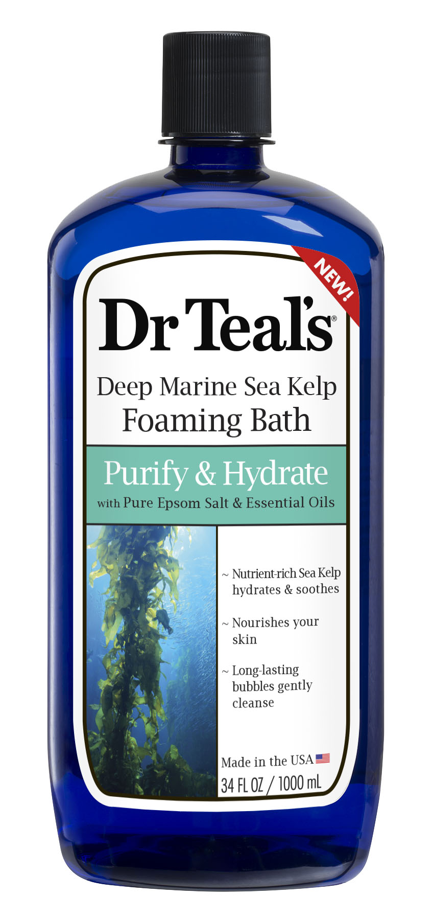 Dr.Teal 深海海藻矿物浸泡液 34 fl. oz