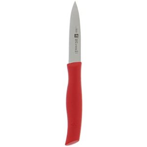 ZWILLING J.A. Henckels TWIN Grip Paring Knife, 3.5-inch, Red