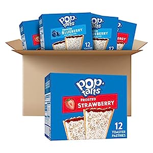 Amazon.com : Pop-Tarts Toaster Pastries, Breakfast Foods, Kids Snacks, Variety Pack (60 Pop-Tarts) : Everything Else