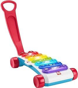 Amazon.com: Fisher-Price Baby to Toddler Learning Toy Giant Light-Up Xylophone Pull-Along with Music &amp; Phrases for Ages 9+ Months : Everything Else