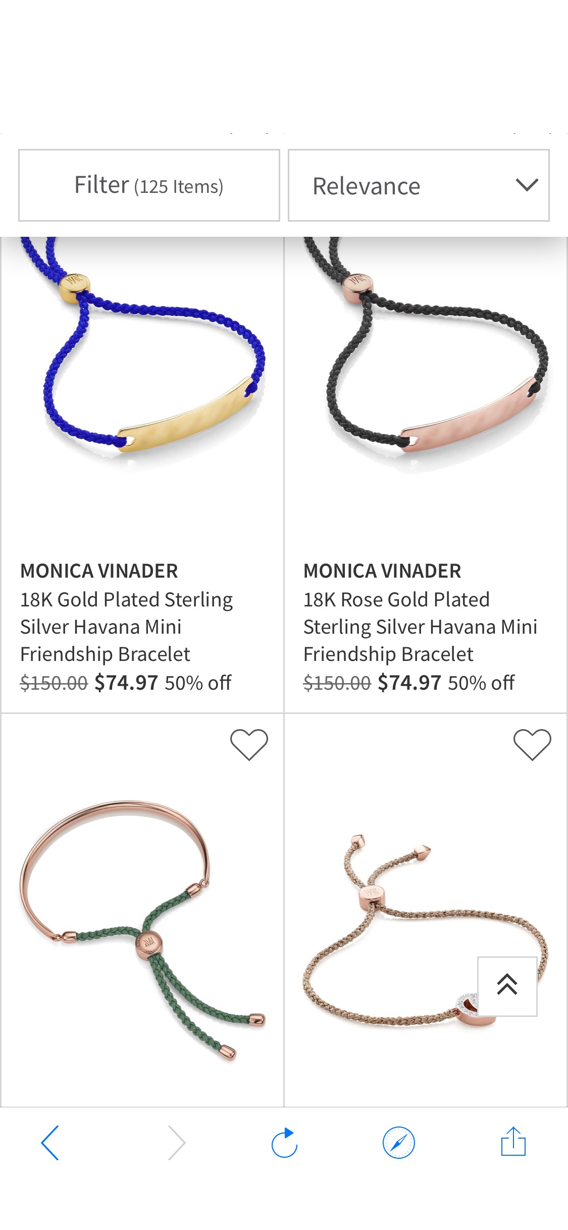 Nordstrom Rack Online & In Store: Shop Dresses, Shoes, Handbags, Jewelry & More

Monica Vinader 全场对折