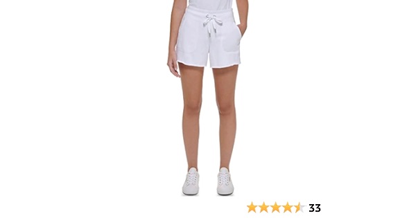 Calvin Klein Performance Women's Eco French Terry Shorts 白色 M码