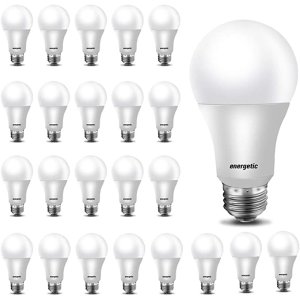 ENERGETIC SMARTER 24 Pack A19 LED Light Bulb