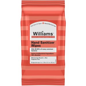 Amazon.com Williams Hand Sanitizer Wipes