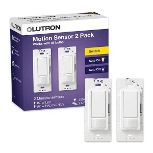 $34.97Lutron Maestro Motion Sensor Switch, 2 Amp/Single-Pole, White