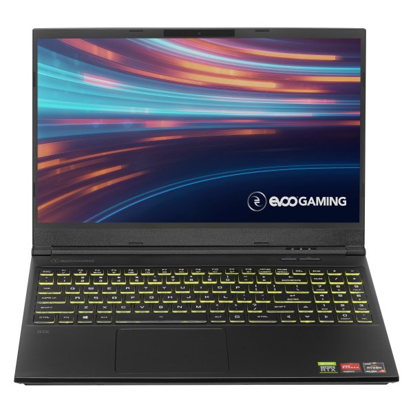 EVOO Gaming 15.6” Laptop (4800H, RTX2060, 16GB, 512GB)