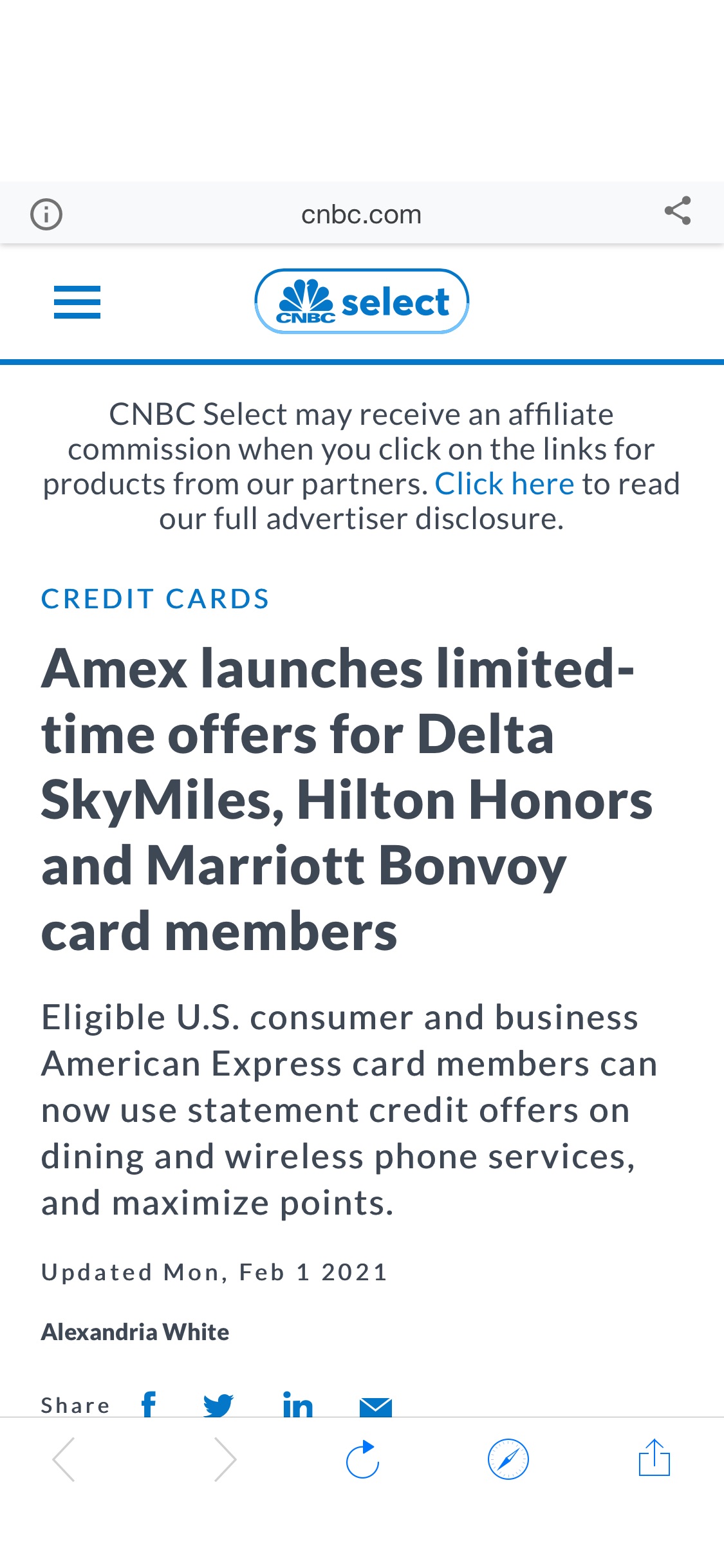 信用卡活动 Amex Limited-Time Offers: Delta SkyMiles, Hilton Honors, Marriott Bonvoy