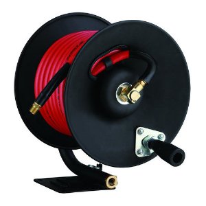Briggs & Stratton BSAH107 3/8 in. x 50 ft. Manual Air Hose Reel with Mounting Bracket