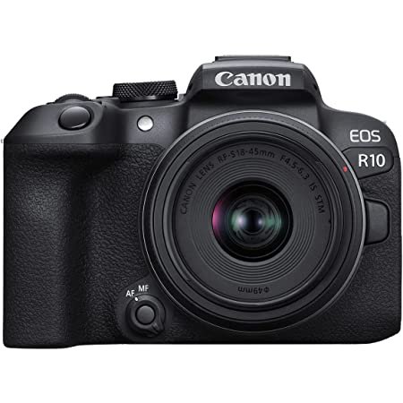 EOS R10 Mirrorless Camera with 18-45mm Lens Content Creator Kit