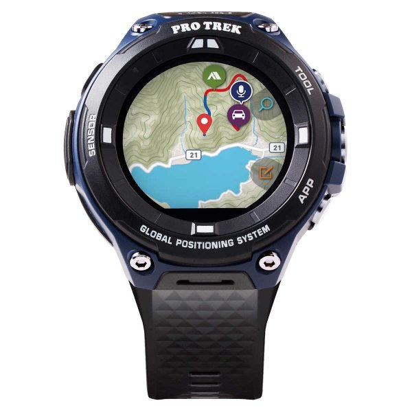 Men's "Pro Trek" Outdoor GPS Resin Sports Watch