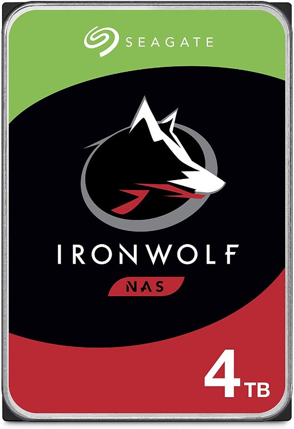 IronWolf 4TB NAS 机械硬盘 64MB