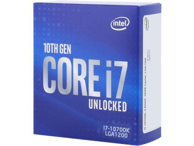 补货，牙膏厂 Intel Core i7-10700K
