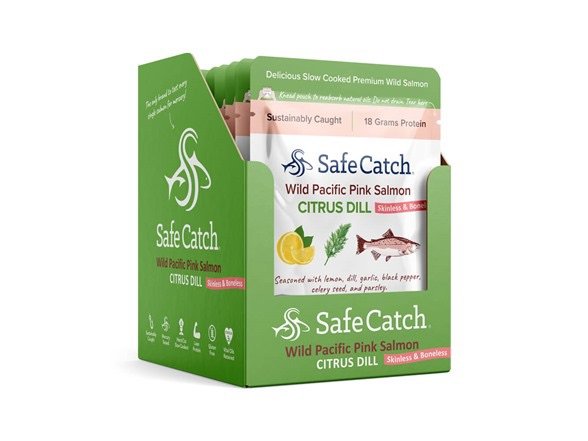 Safe Catch 野生粉红鲑鱼 柑橘莳萝调料包 限时特惠