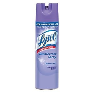 Lysol® Disinfectant Spray, Lavender Scent, 19 Oz