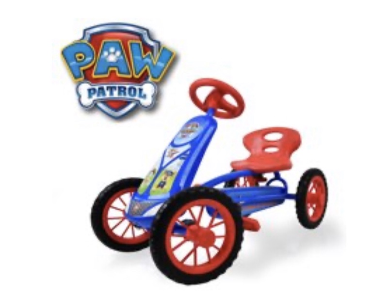 Walmart Paw Patrol Lil’Turbo Pedal Go Kart 卡丁车骑行