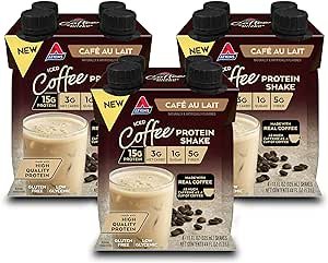 Café au Lait Iced Coffee Protein Shake 12 Count