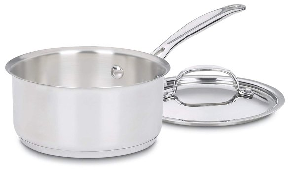719-14 Chef's Classic Stainless 1-Quart Saucepan with Cover