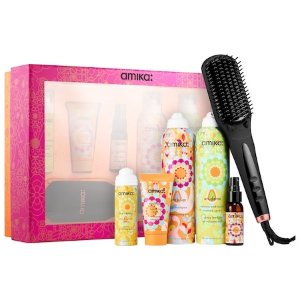 $76.8 Amika直发梳套装
Smooth Criminal Polished Perfection Gift Set - amika | Sephora