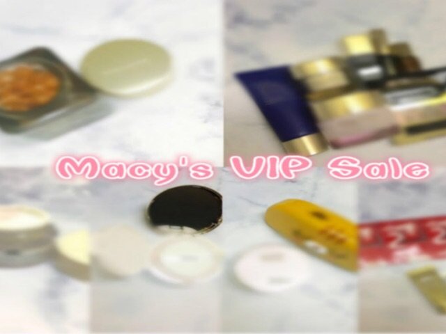 Macy's VIP美妆八五折Sale购物分享