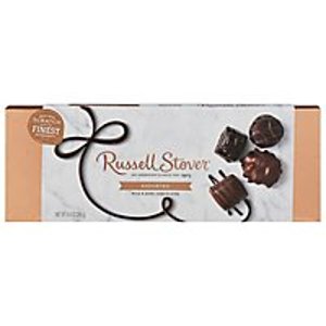 Russell Stover Assorted Crèmes Milk & Dark Chocolate Gift Box - 9.4 Oz