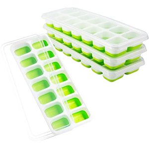 OMorc Ice Cube Trays 4 Pack