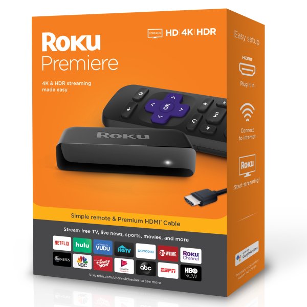 Premiere 4K HDR Streaming Media Player