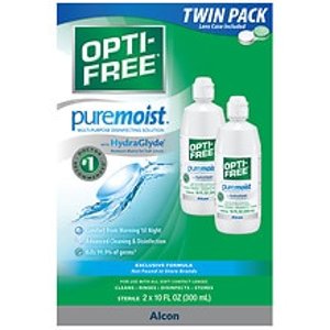 Opti-Free PureMoist Multi-Purpose Disinfecting Solution20.0fl oz x 2 pack