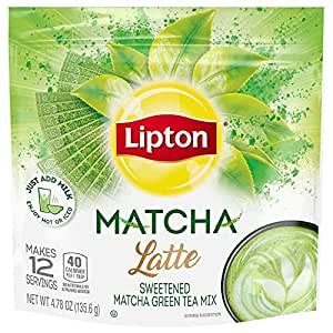 Lipton Japanese Matcha Latte Powder 4.78 oz 12 Ct
