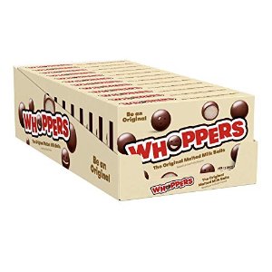 WHOPPERS Malted Milk Balls Candy 5 oz Boxes (12 Count)
