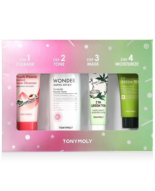 TONYMOLY 4-Pc. Four Steps For Glowing Skin Set, Created for Macy's & Reviews - Beauty Gift Sets - Beauty - Macy's 梅西