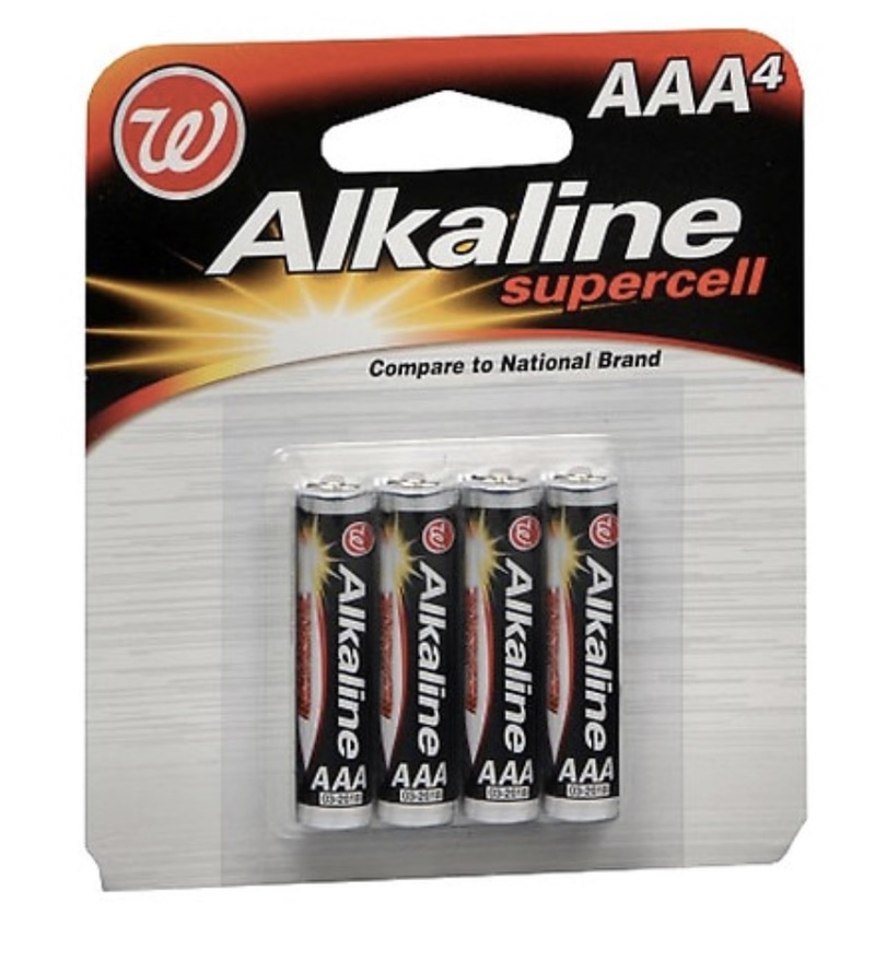 Walgreens Alkaline Supercell Batteries AA | WalgreensAlkAline 品牌电池买一送一
