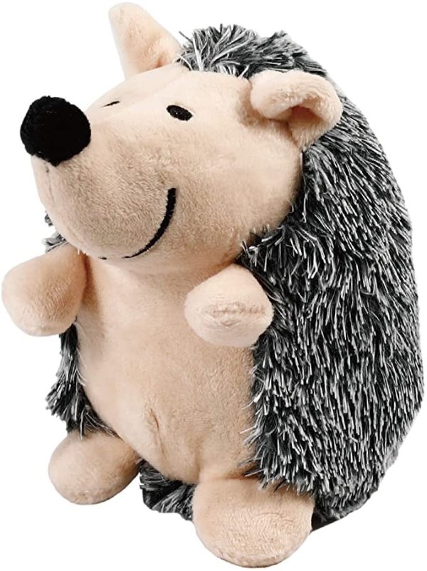 Toozey Soft Plush Squeaky Dog Toys, Cute Hedgehog Puppy Toys