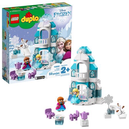 LEGO DUPLO Princess Frozen Ice Castle 10899 Toddler Toy Building Set - Walmart.com 乐高德宝公主系列之艾莎冰雪城堡