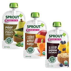 Sprout Organic 有机婴儿辅食特卖 有机果泥，小零食等