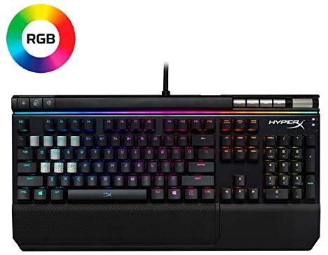 HyperX Alloy Elite RGB Cherry MX茶轴 机械键盘