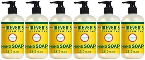 Amazon.com: MRS. MEYER&#39;S CLEAN DAY Hand Soap, , 12.5 fl. oz - Pack of 6 :额外6折