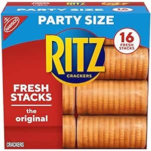 Ritz Crackers Flavor Party Size Box of Fresh Stacks 16 Sleeves Total, original, 23.7 Ounce, 16 count