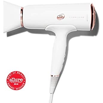 T3吹风机Amazon.com: T3 - Cura Hair Dryer | Digital Ionic Professional Blow Dryer | Fast Drying, Volumizing Wide Air Flow | Frizz Smoothing | Multiple Speed and Heat Settings | Cool Shot: Premium Beauty