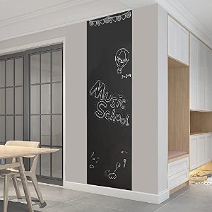 Hcbyae Chalkboard Wall Sticker Blackboard Decor 17.7” x 78.7”