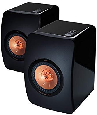 KEF LS50 Mini Monitor - High Gloss Piano Black (Pair): Home Audio & Theater KEF LS50音箱