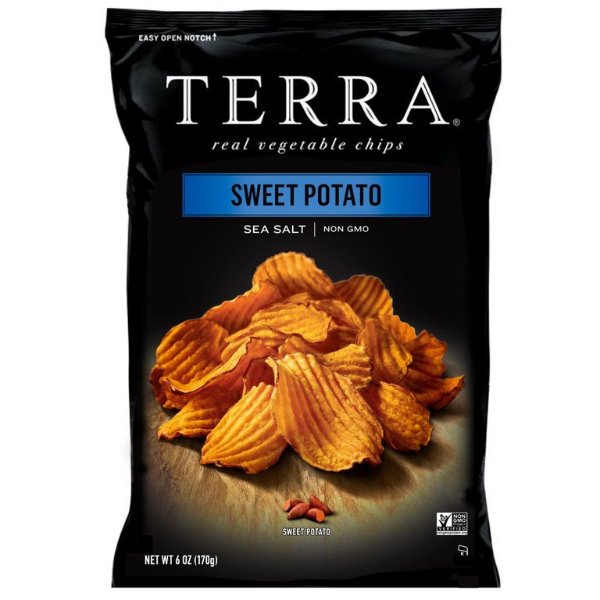 Sweet Potato Chips, Sea Salt, 6 oz