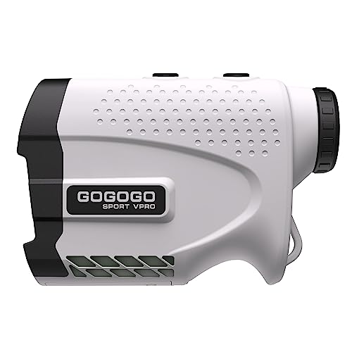 Amazon.com: Gogogo Sport Vpro Laser Rangefinder for Golf &amp; Hunting Range Finder 1200 Yard Distance Measuring with High-Precision Flag Pole Locking Vibration Function Slope 
