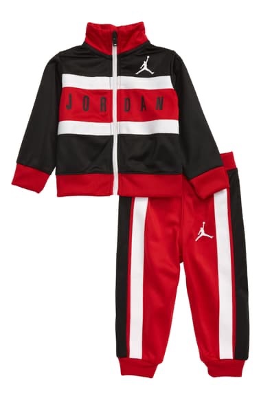 Nike Tricot Pieced Track Jacket & Sweatpants Set 儿童运动服