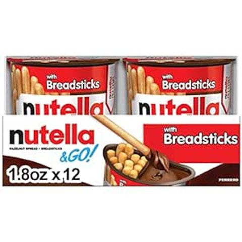 Nutella & GO! 榛子巧克力手指饼1.8oz 12盒
