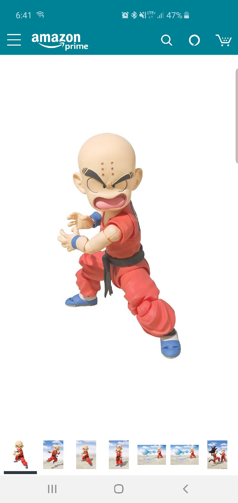Amazon.com: Tamashii Nations S.H.Figuarts Krillin-the Early Years "Dragon Ball" Action Figures: Gateway

克林