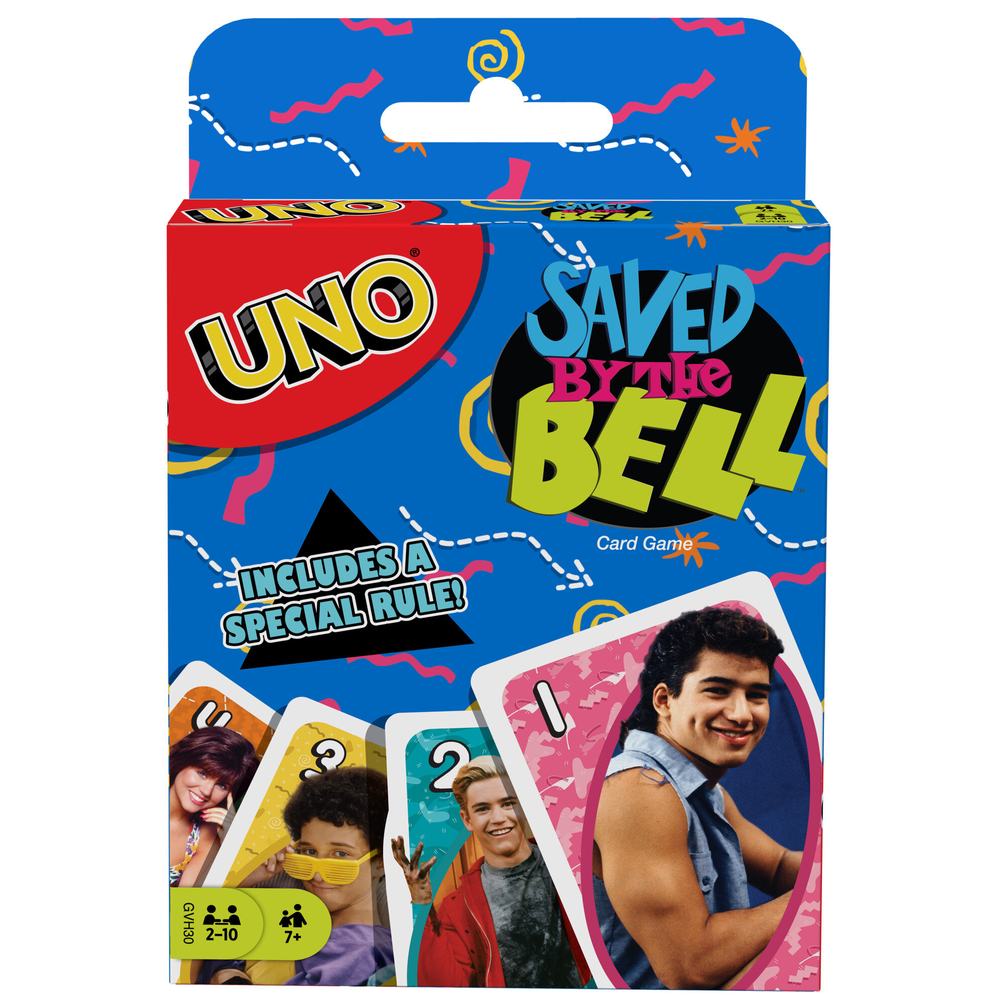 UNO Saved by the Bell Card Game for Kids Ages 7 Years Old &amp; Up - Walmart.com